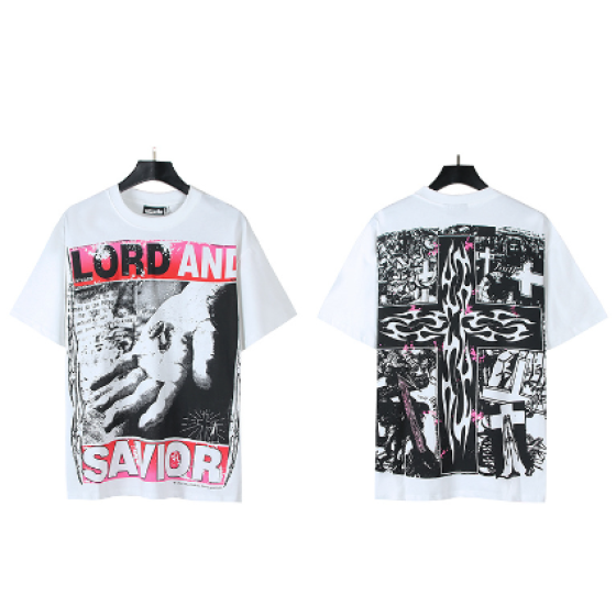 Hellstar High Street Cotton Loose Short-Sleeve T-Shirt